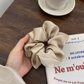 Satin Hair Scrunchie C.