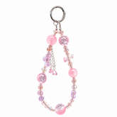 Beaded Phone Strap – Cute Keychain Charm Assorted Colours NZ Stock