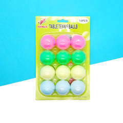 Table Tennis Ball(Colour/12PCS)