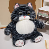 Grumpy Cat Plush 30CM sitting plush toy featuring realistic features and adorable design.