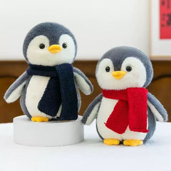 Plush Penguin w Scarf