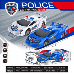 Police Sports Car Toy