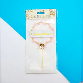 Floral Wreath Cake Topper