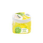 Crystal Beads Air Freshener – Long-Lasting Gel Beads for Home, Office, Bathroom, Car (Assorted Scents) - Lemon scent.