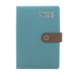 2026 Diary (26B) – Simple Leather Cover Planner | Lotsa Goodies NZ