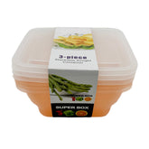 Plastic Container SQ(3PCS/025-1)