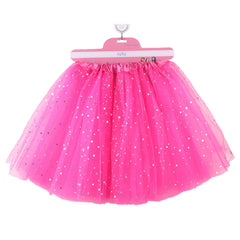 ✨Adult Tutu Skirt – Fun, Fluffy & Fabulous, pink tutu with glitter, perfect for dance and costume events.