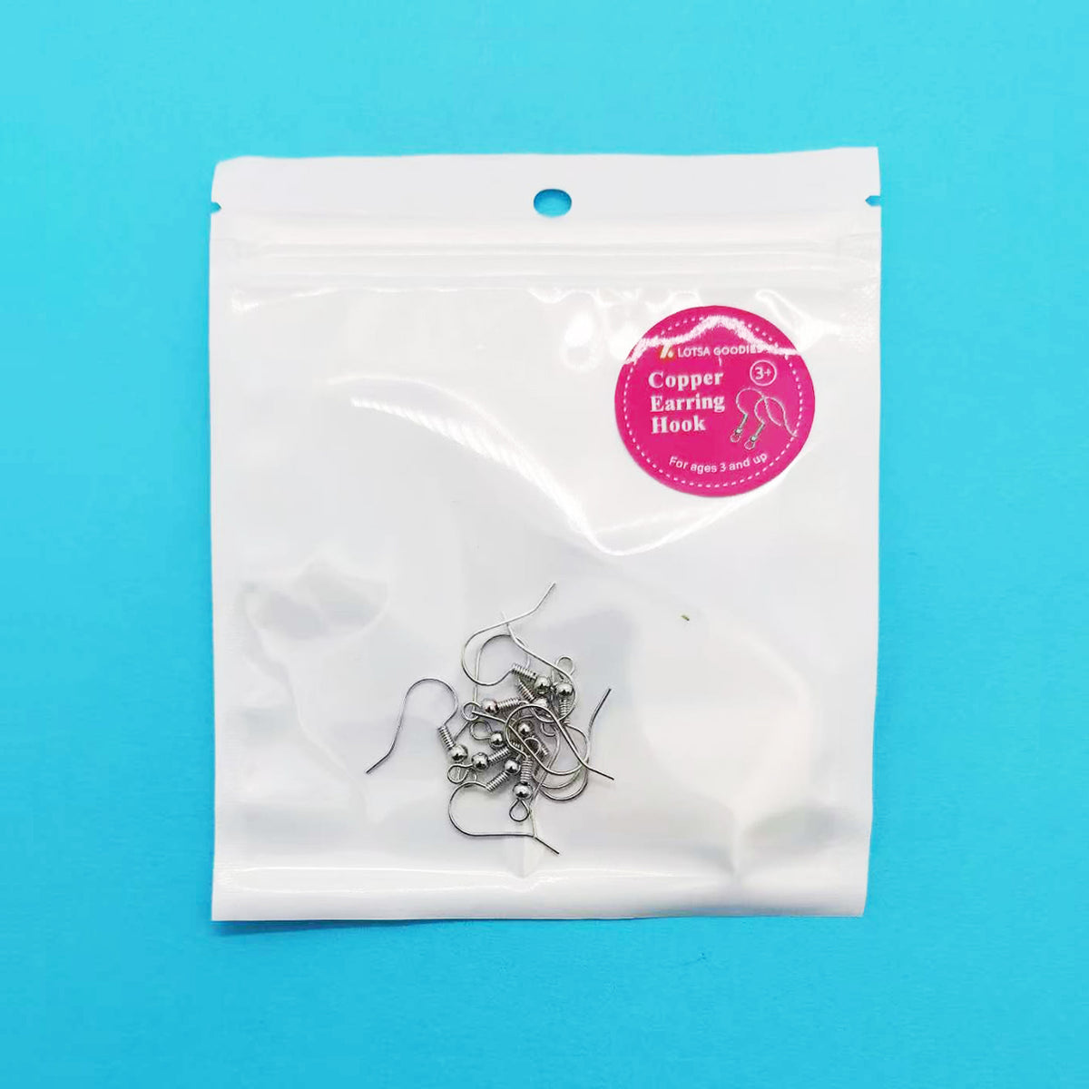 Copper Coil Ear Hook(18*18MM/10PCS)