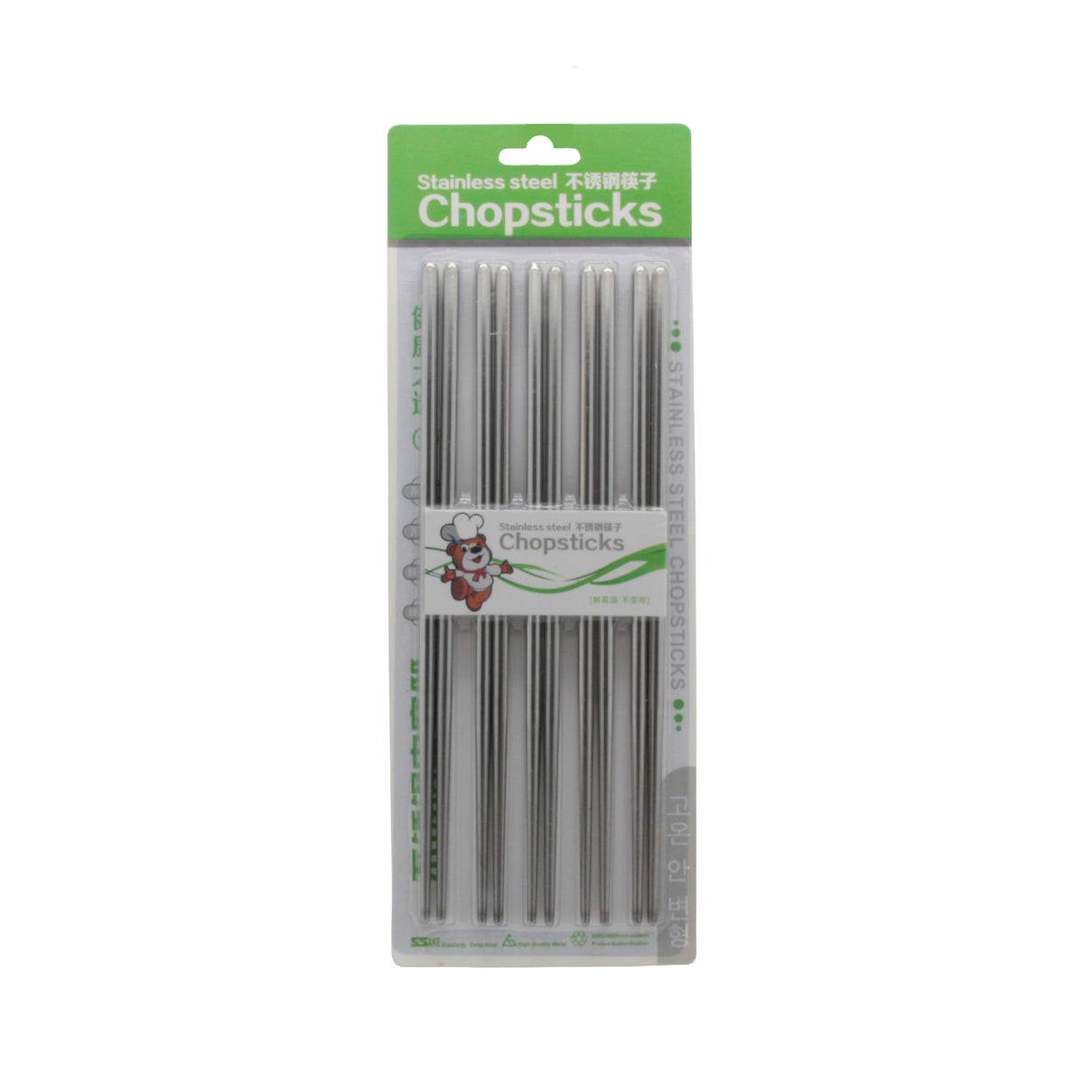 metal chopsticks set reusable stainless steel chopsticks kitchen tableware nz stock