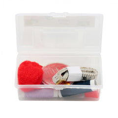 Mini Sewing Supply Box – Travel & Home DIY Kit | NZ Stock filled with colorful sewing essentials in a compact case.