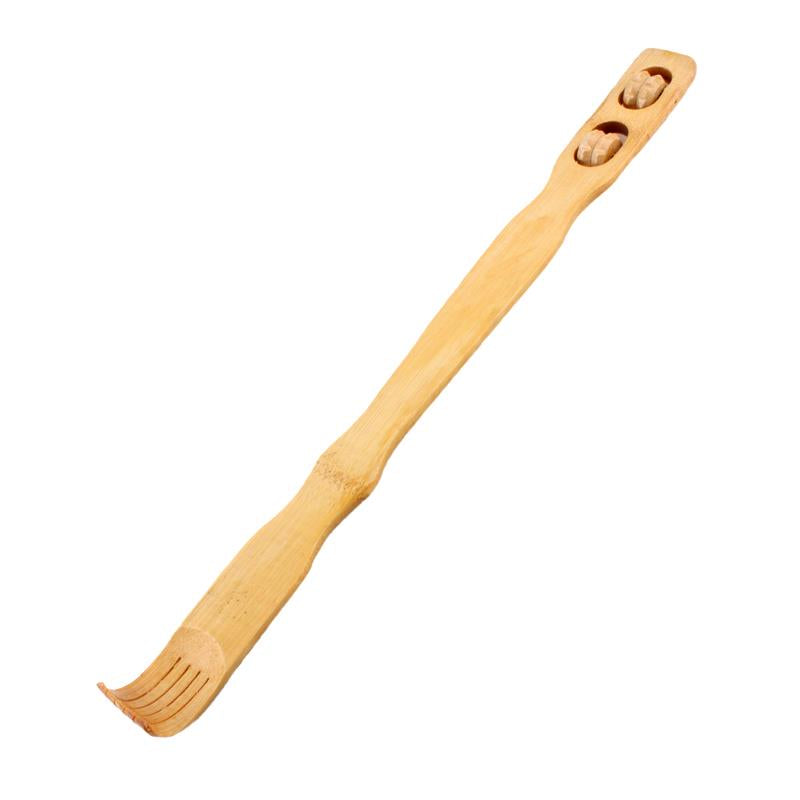 Natural bamboo Back Scratcher for relieving itching and relaxing hard-to-reach areas.