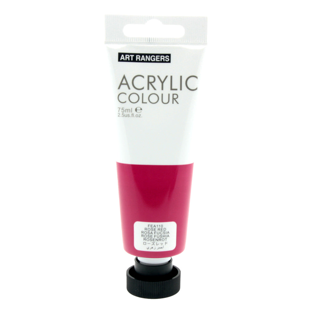 Acrylic Paint(FEA110) Rose Red