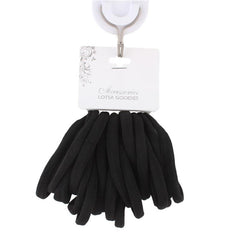 📦 Black Hair Tie EF (20PCS, Ø5CM)