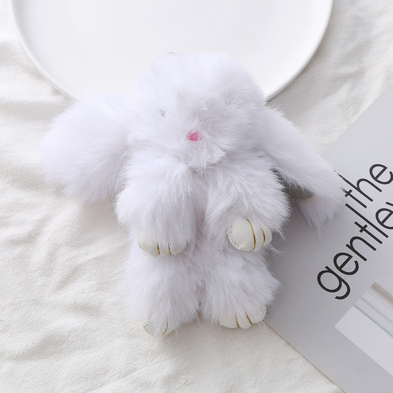 Fluffy Rabbit Key Chain 18CM