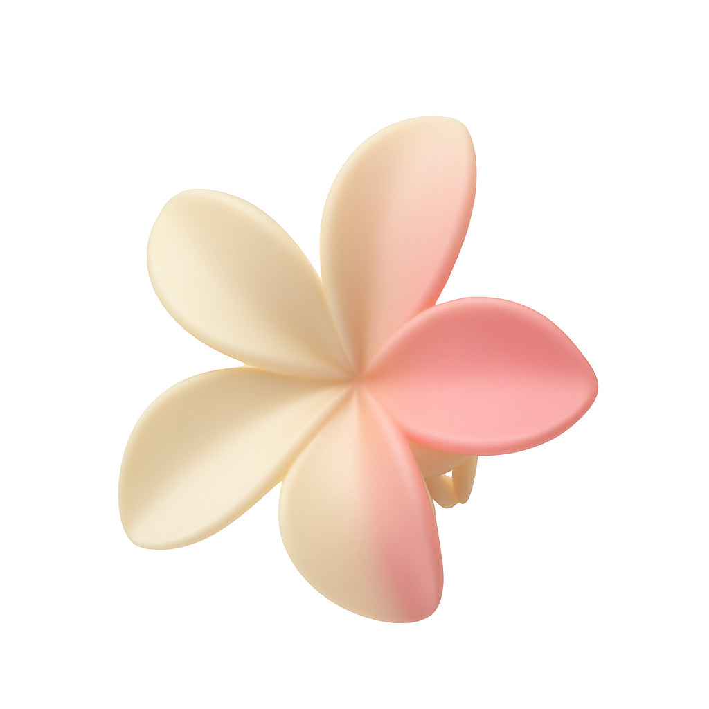 Frangipani Flower Hair Clamp