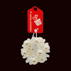 Spiral Hair Tie CD WT 2PCS