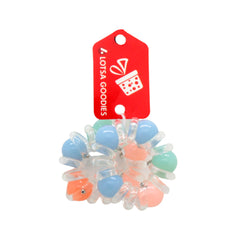 Sprial Hair Tie CD Col 2PCS