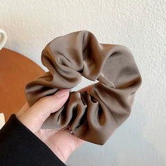 Satin Hair Scrunchie C.