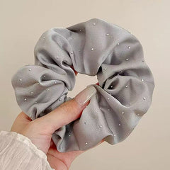 Satin Hair Scrunchie With RS