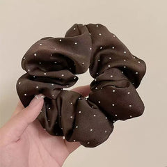 Satin Hair Scrunchie With RS