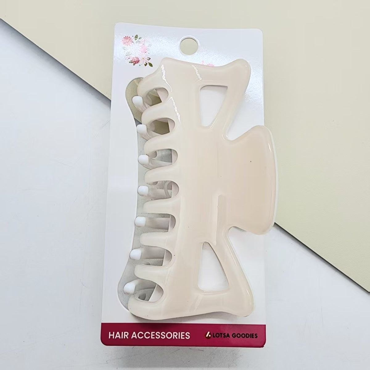 Hollow Ribbon Hair Claw Clip