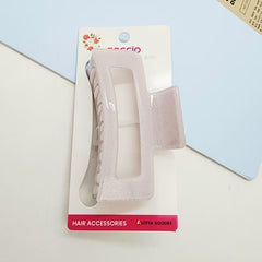 Hollow Rectangle Window Hair Claw Clip