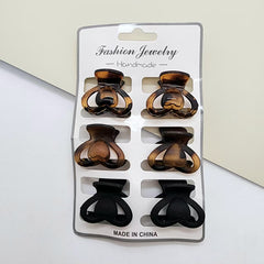 BB Mini Hair Claw Clips(6PCS/3.5CM)