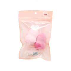 Makeup Sponge(2PCS) in pink and white packaging for blending and applying makeup.