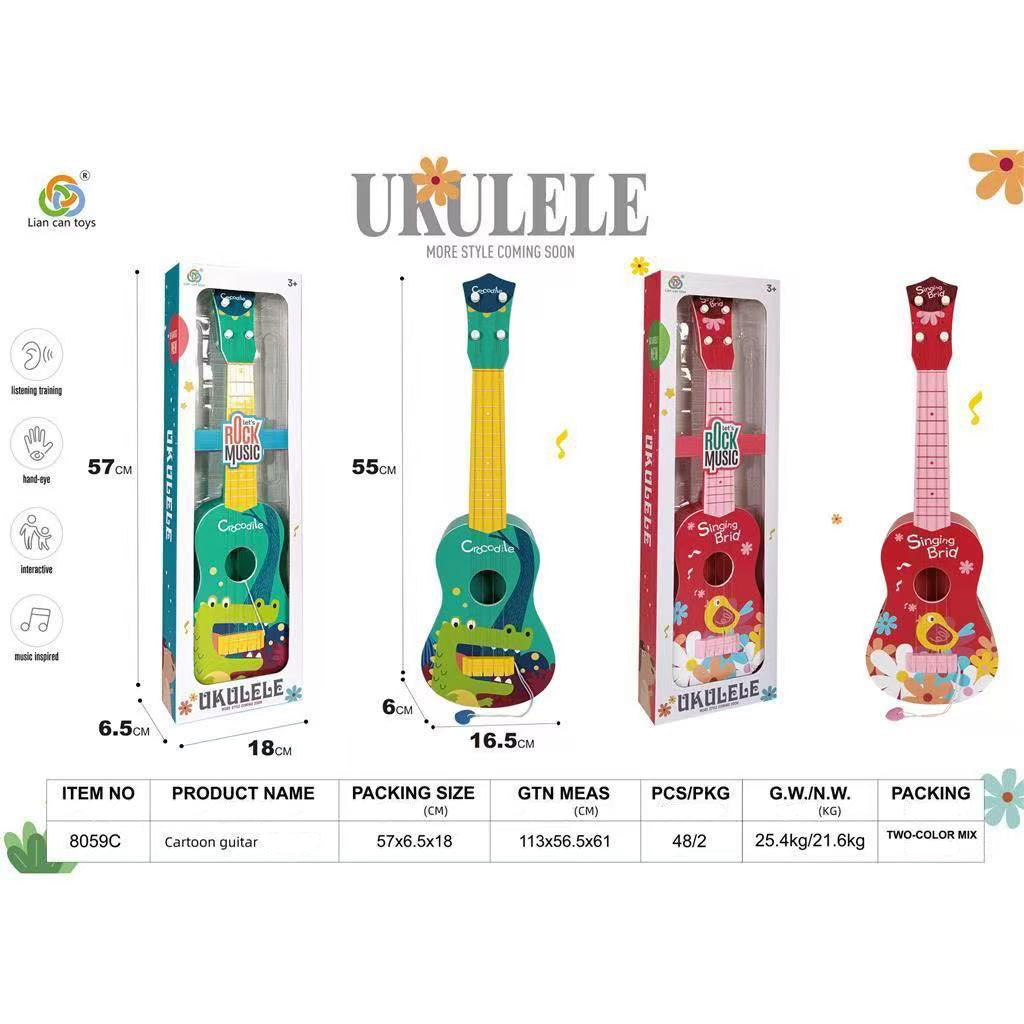 🎸 Toy Guitar for Kids – Ages 3+ | 21" Mini Acoustic Style