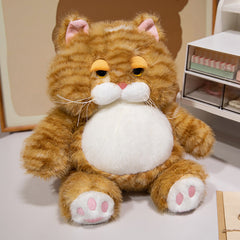 Grumpy Cat Plush 30CM - Soft toy with a cute expression and fluffy fur, perfect for cuddling and decoration.