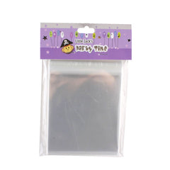 📦 Clear Cellophane Bags – Self-Adhesive | Multiple Sizes - crystal-clear packaging for gifts and crafts.