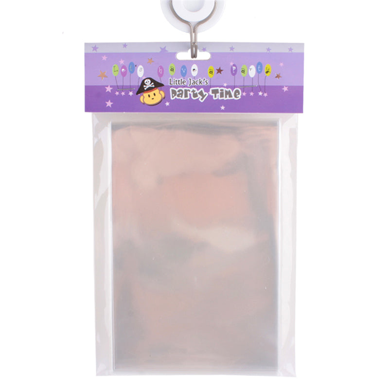 Clear Cellophane Bags – Self-Adhesive | Multiple Sizes packaging for gifts and crafts with a transparent design.