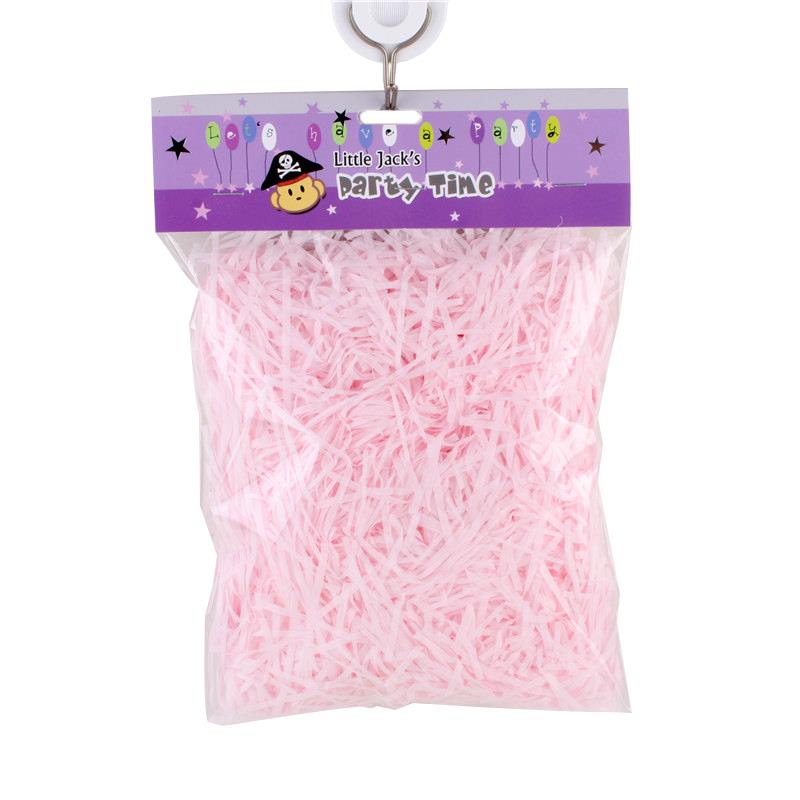 🌿 Shredded Paper Filler – For Gift Boxes & Packaging (Approx. 34g) in pink, perfect for gift boxes and packaging.