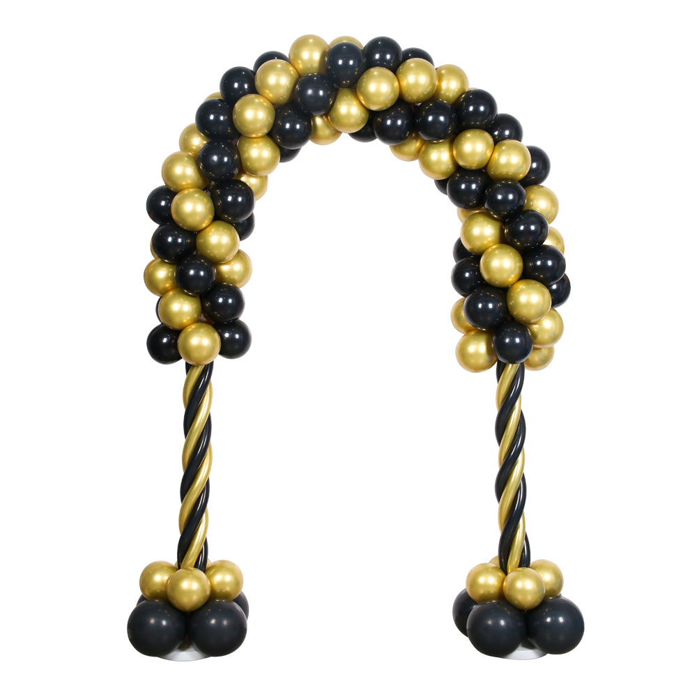 Balloon Arch Decoration – Birthday Party Balloon Arch Black and Gold