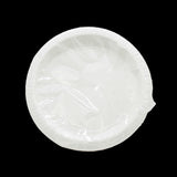 Party Plate(10PCS/18CM) - white disposable paper plate, ideal for parties and gatherings.