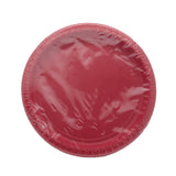 Party Plate(10PCS/23CM) in red color, packaged and ready for festive occasions.