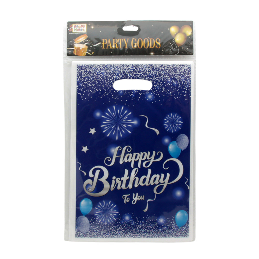 🎁 Birthday Party Loot Bags – Fun & Festive! (16*25CM/10PCS) - Colorful bags for birthday party treats.
