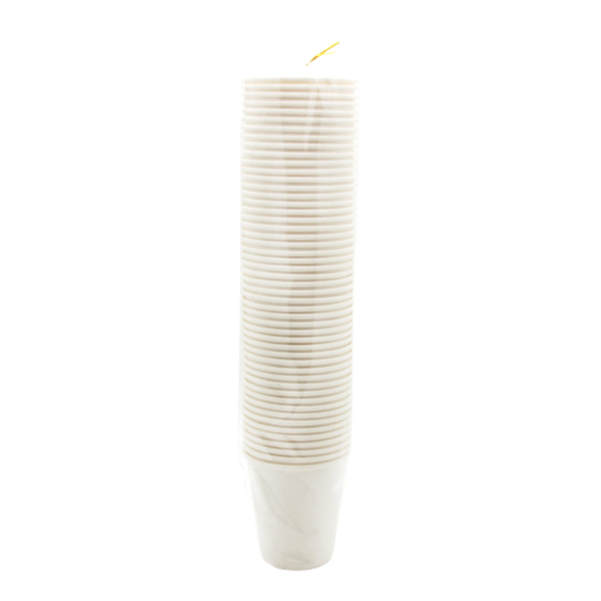 Stack of 50 disposable Paper Cup(50PCS,200ML) for beverages, ideal for parties and events.