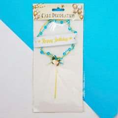 Floral Wreath Cake Topper