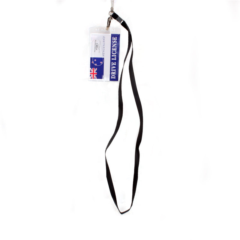 Drive license Holder with neck strap, ideal for clear ID display of licenses and work passes.