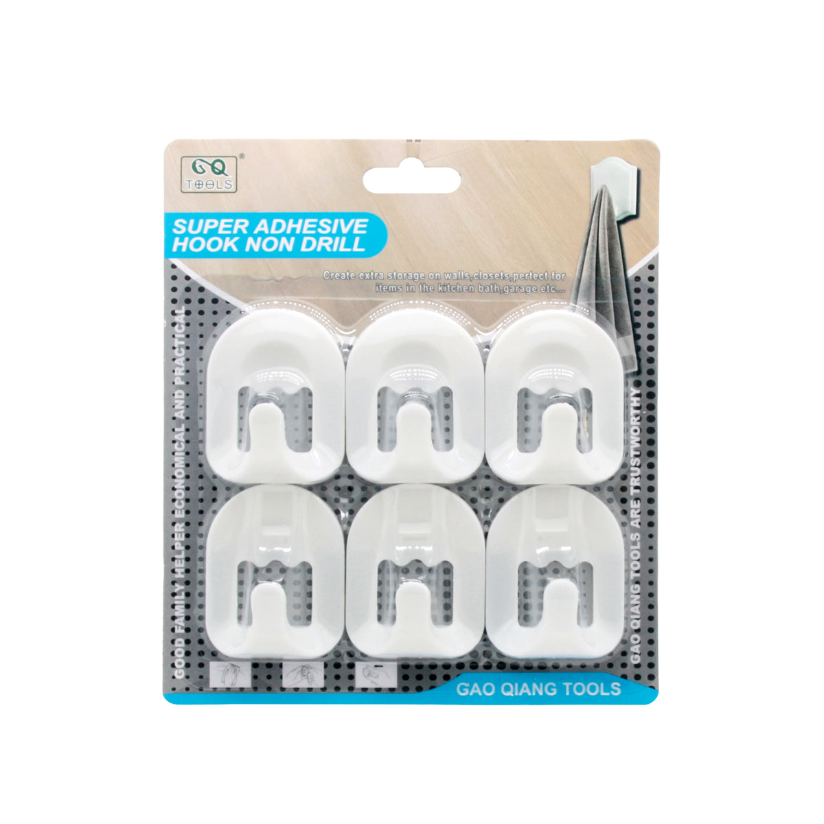 Super Adhesive Hook(6PCS)