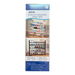 👟 Multi-Tier Shoe Rack – Space-Saving Organizer with easy assembly, showcasing multiple shoe storage options.