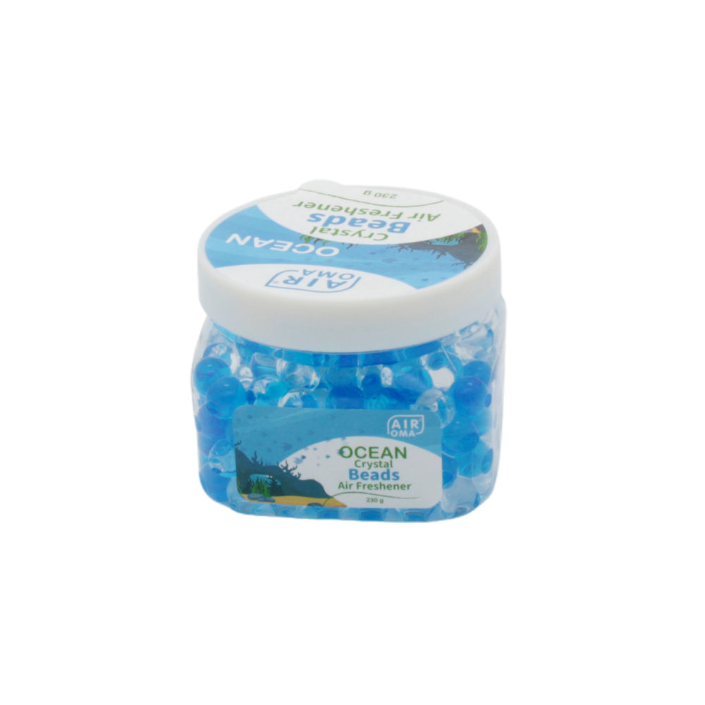 Crystal Beads Air Freshener – Long-Lasting Gel Beads for Home, Office, Bathroom, Car (Assorted Scents) in Ocean scent.