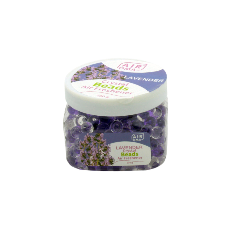 Crystal Beads Air Freshener – Long-Lasting Gel Beads for Home, Office, Bathroom, Car (Assorted Scents) in lavender scent.