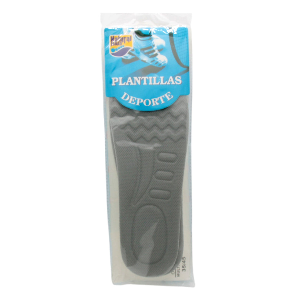 Shock Absorption Insoles with Gel Cushion in a packaging designed for optimal comfort and support.
