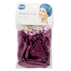 Hair Bonnet in packaging, designed to protect hair during sleep and maintain hairstyles.