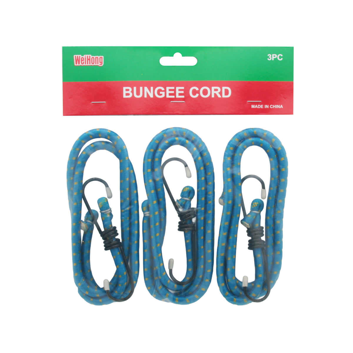 Bungee Cord With Hooks(3PCS/90CM)