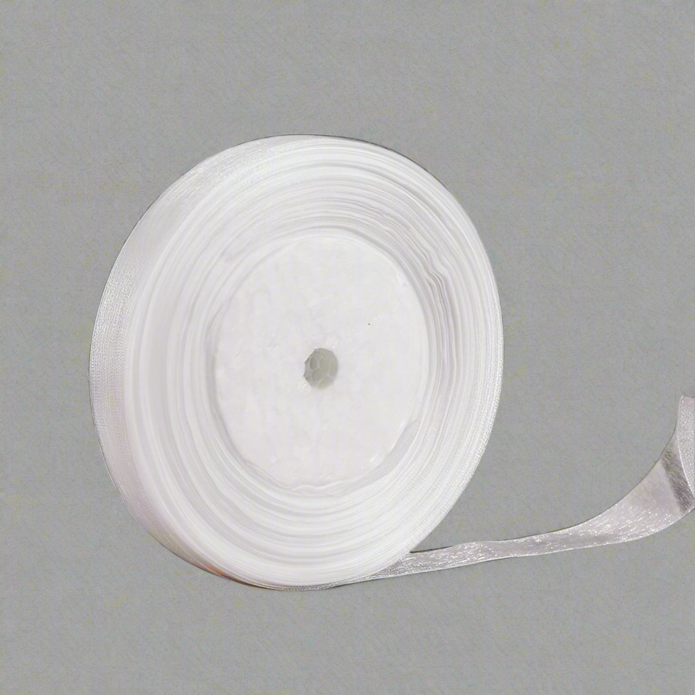 🎀 Sheer Organza Ribbon – Elegant & Versatile Finish on a spool, perfect for gift wrapping and crafting.