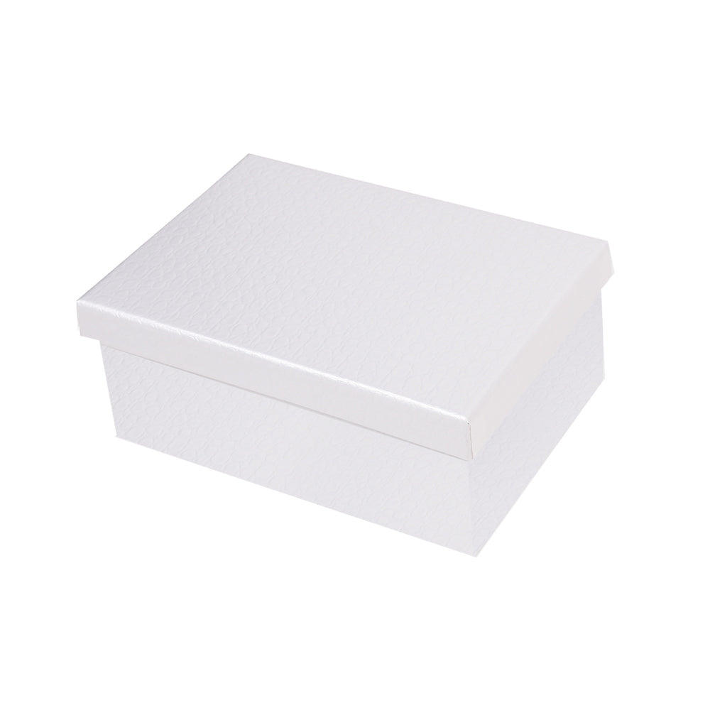 6/10 Gift Box White Lethr Lk(27*20*11.5CM)