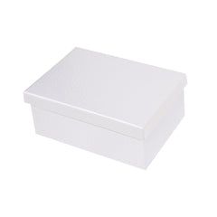 9/10 Gift Box White Lethr Lk(21*15*8.5CM)